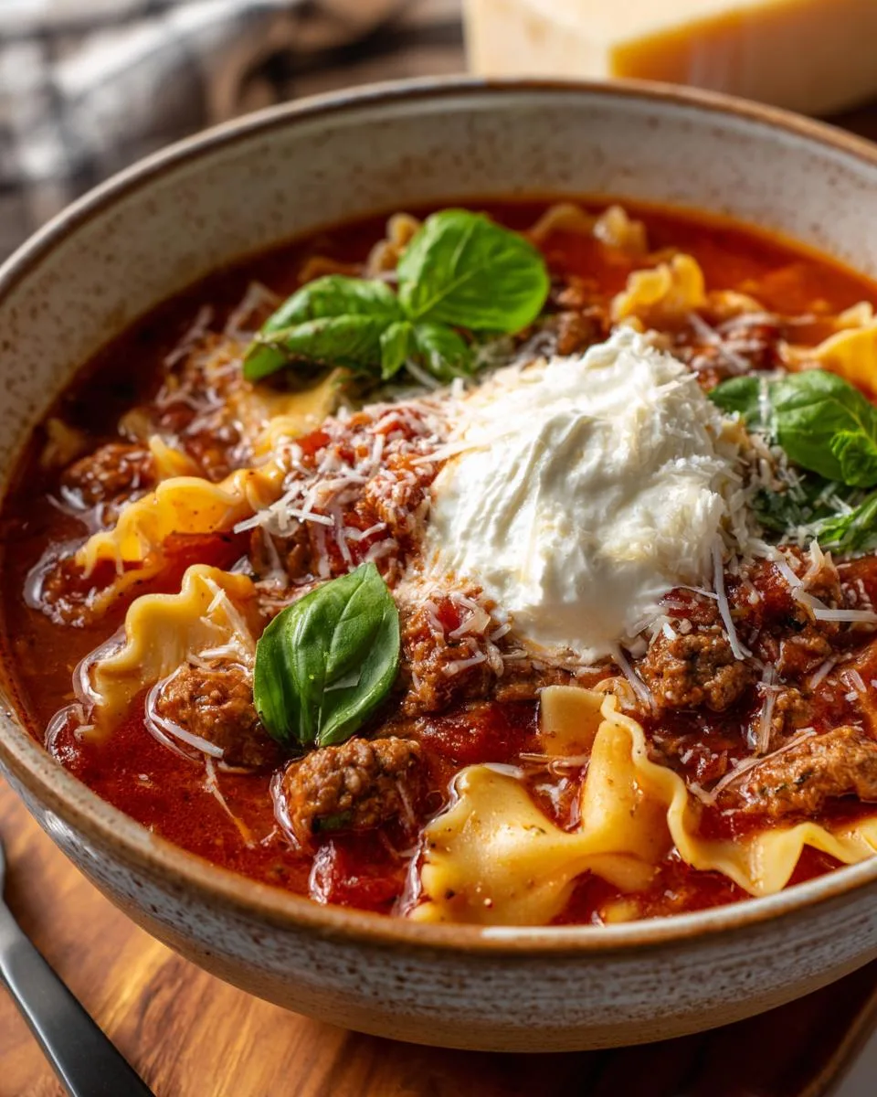 Easy Lasagna Soup Recipe - detail 3