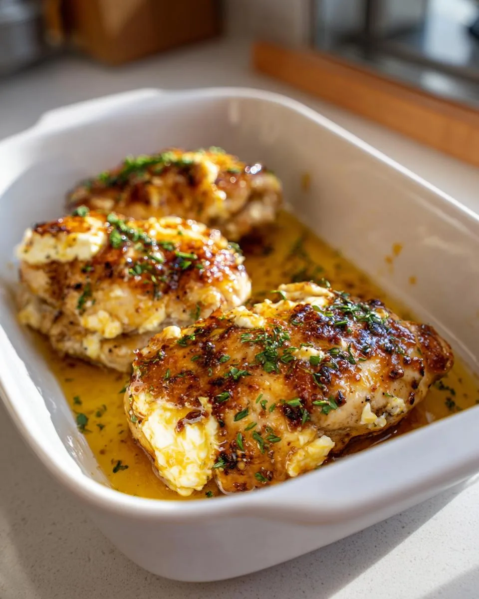 Feta Chicken with Hot Honey - detail 2