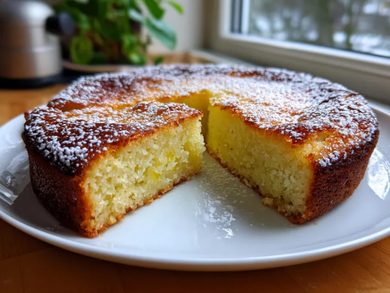 Flourless Ricotta Lemon and Almond Cake
