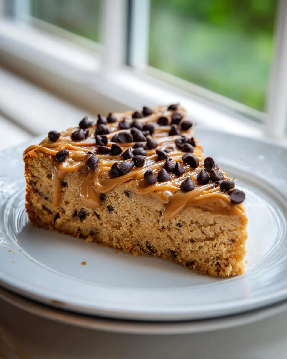 Greek Yogurt Peanut Butter Protein Cake - detail 2