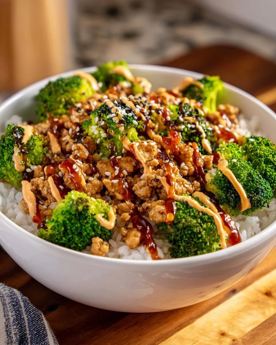 Ground Chicken Bowls - detail 2