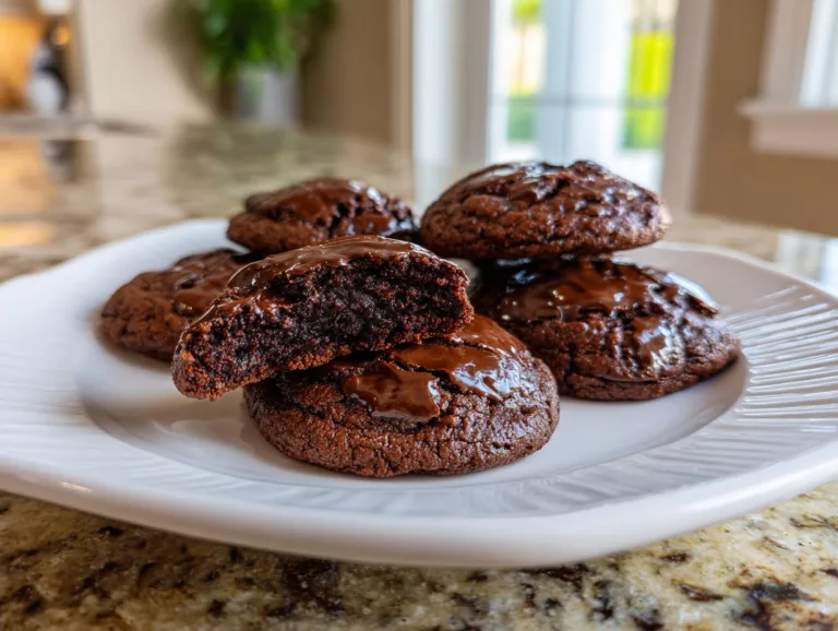 Healthier Cottage Cheese Chocolate Cookies
