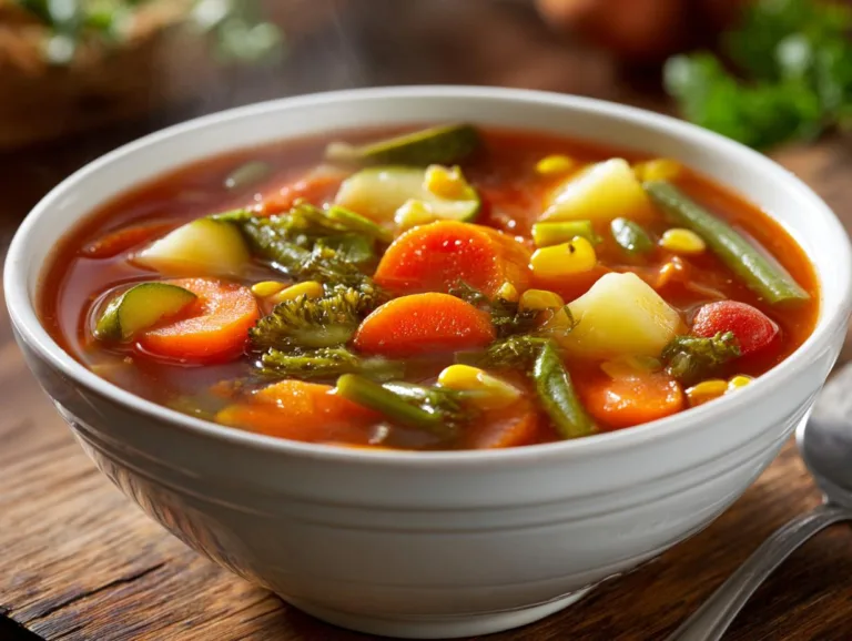 Homemade Vegetable Soup