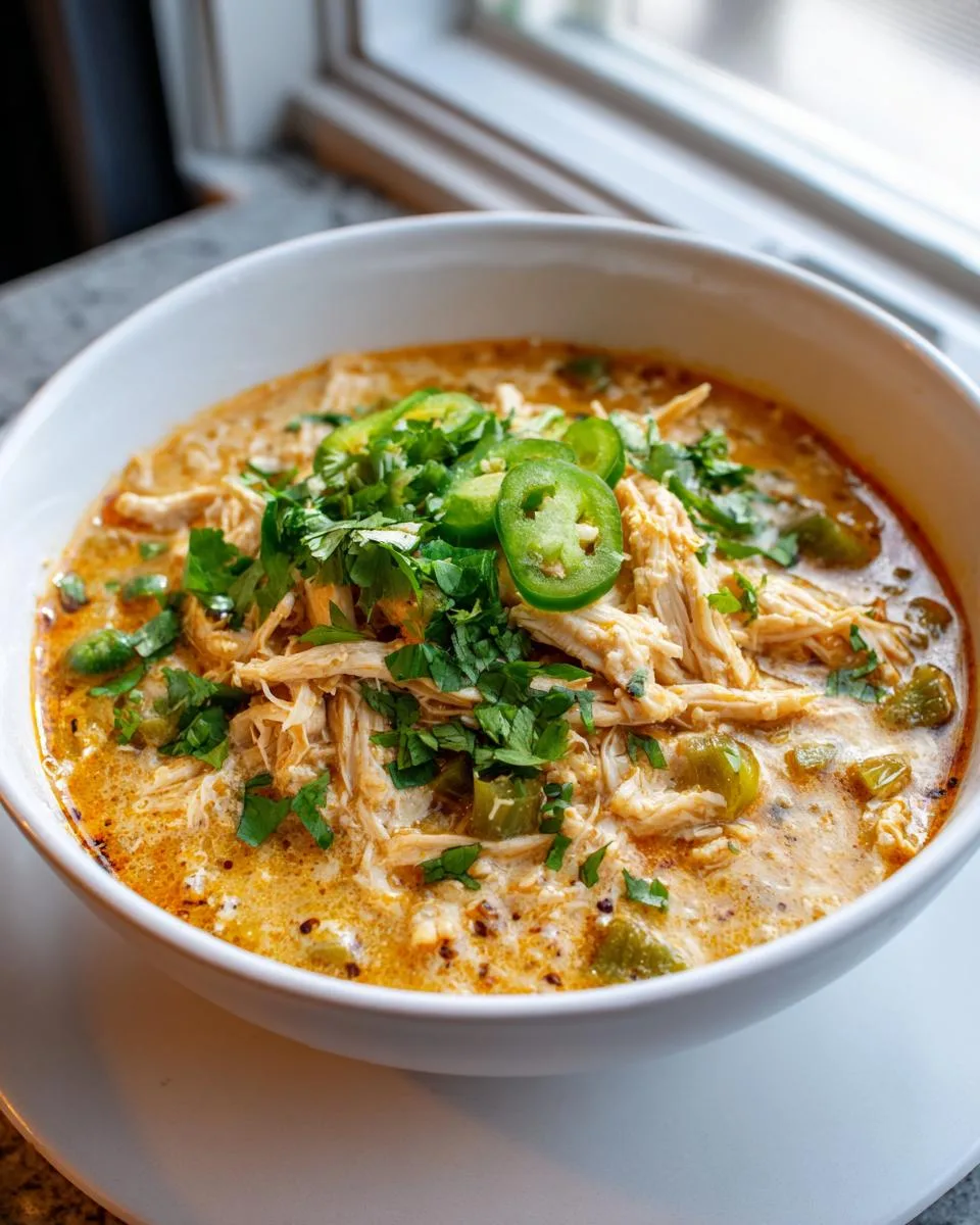 Keto Instant Pot Chicken Chili - detail 1