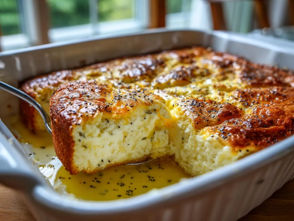 Lemon Poppy Seed Cottage Cheese Bake: A 10-Minute Morning Miracle