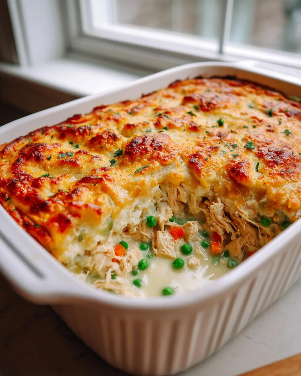 Protein Chicken Pot Pie Casserole - detail 1
