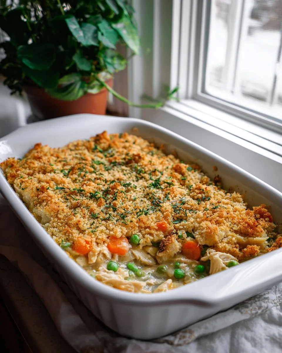 Protein Chicken Pot Pie Casserole - detail 2