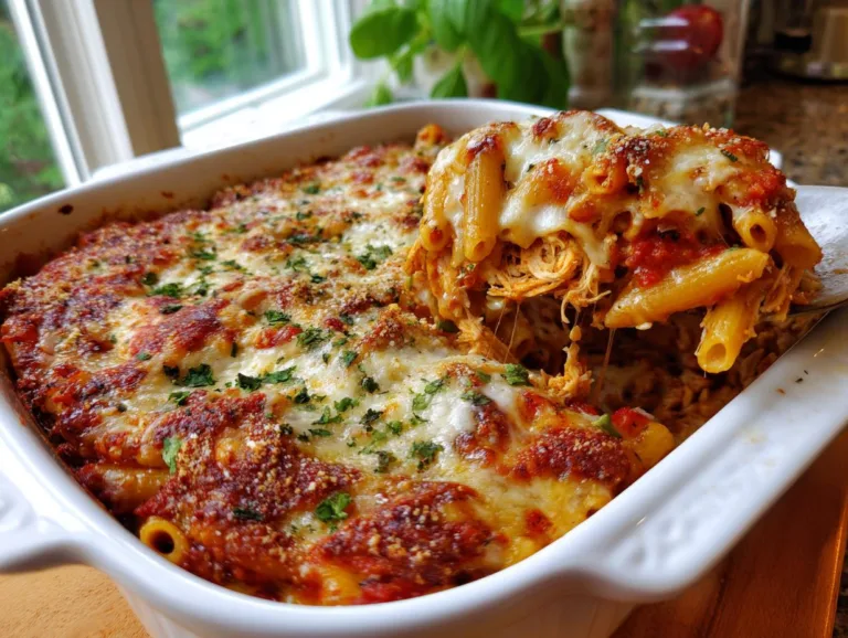 Rotisserie Chicken Parmesan Casserole