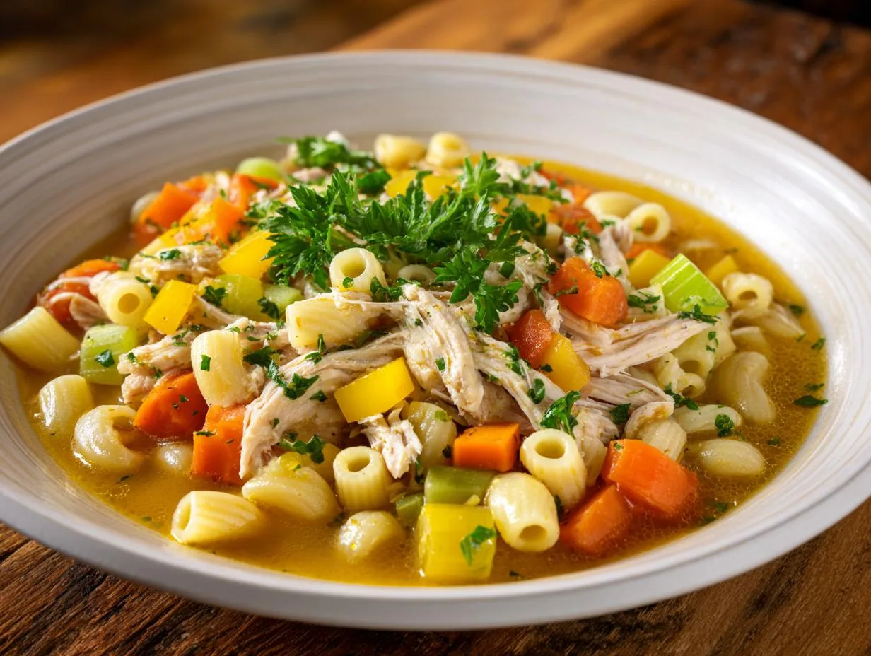 3-Ingredient Magic: Sicilian Chicken Soup