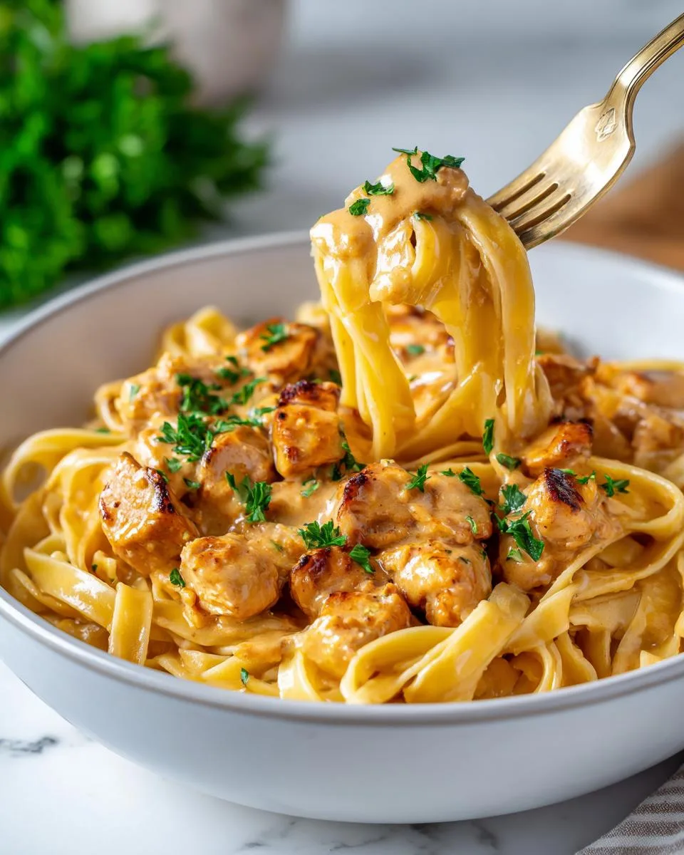 Slow Cooker Cajun Chicken Alfredo - detail 2