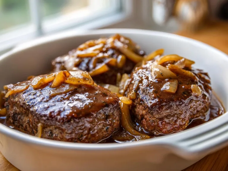 Slow Cooker Salisbury Steak