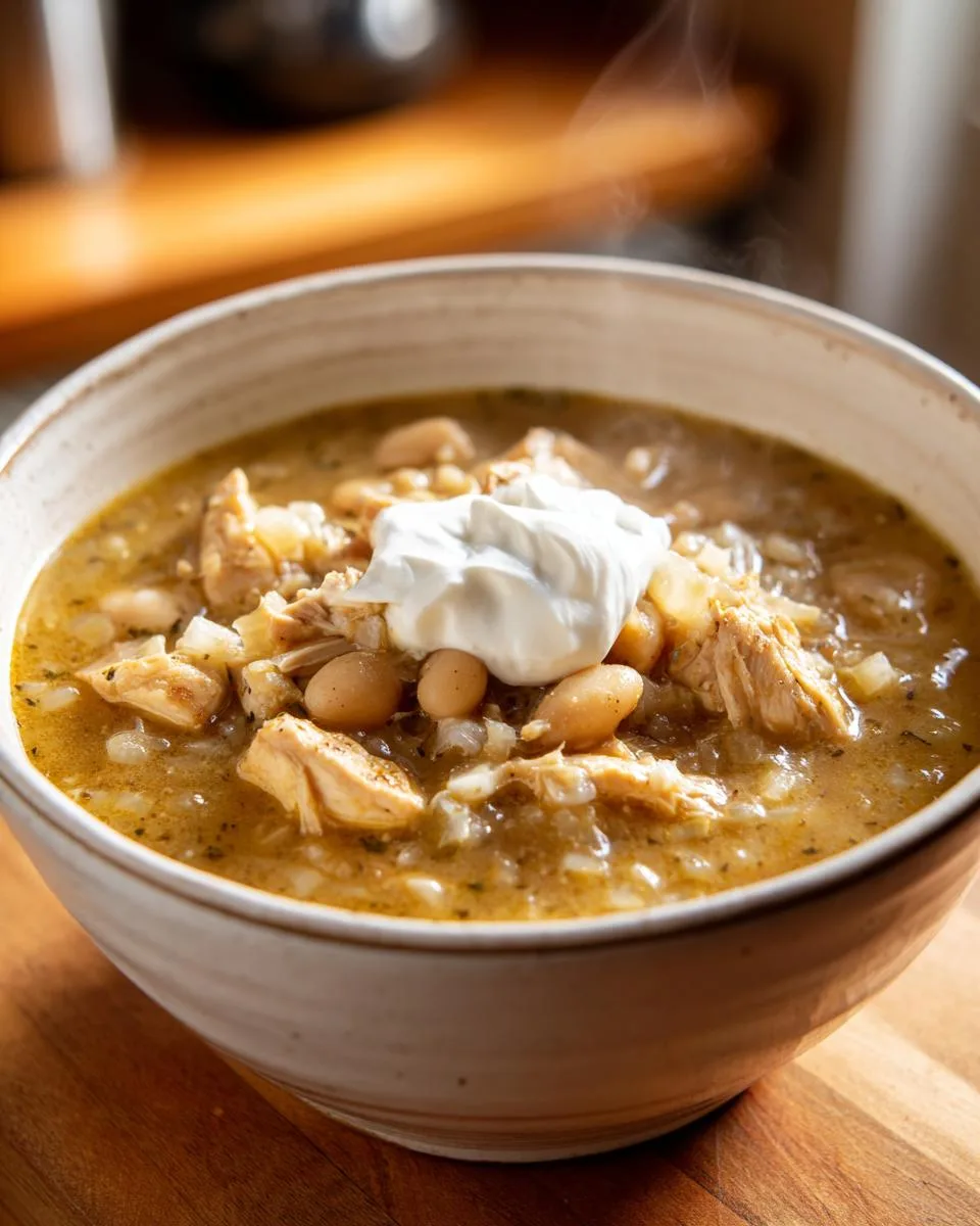 Sour Cream White Chicken Chili - detail 1