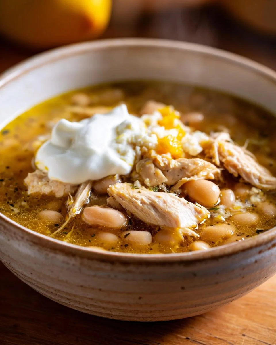 Sour Cream White Chicken Chili - detail 2