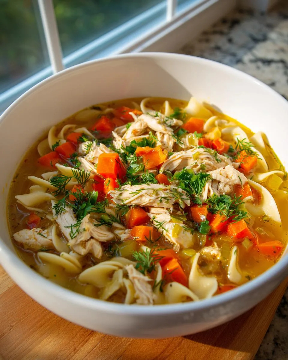 Stovetop Chicken Noodle Soup - detail 1