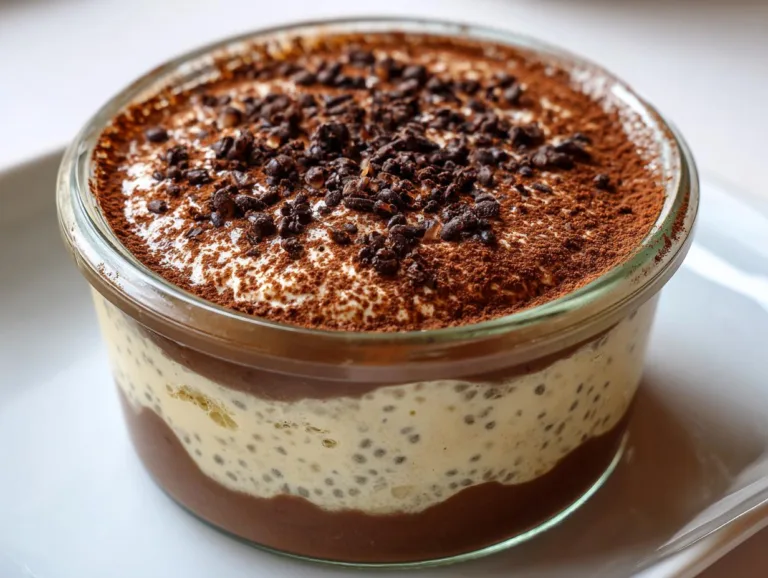 Tiramisu Chia Pudding