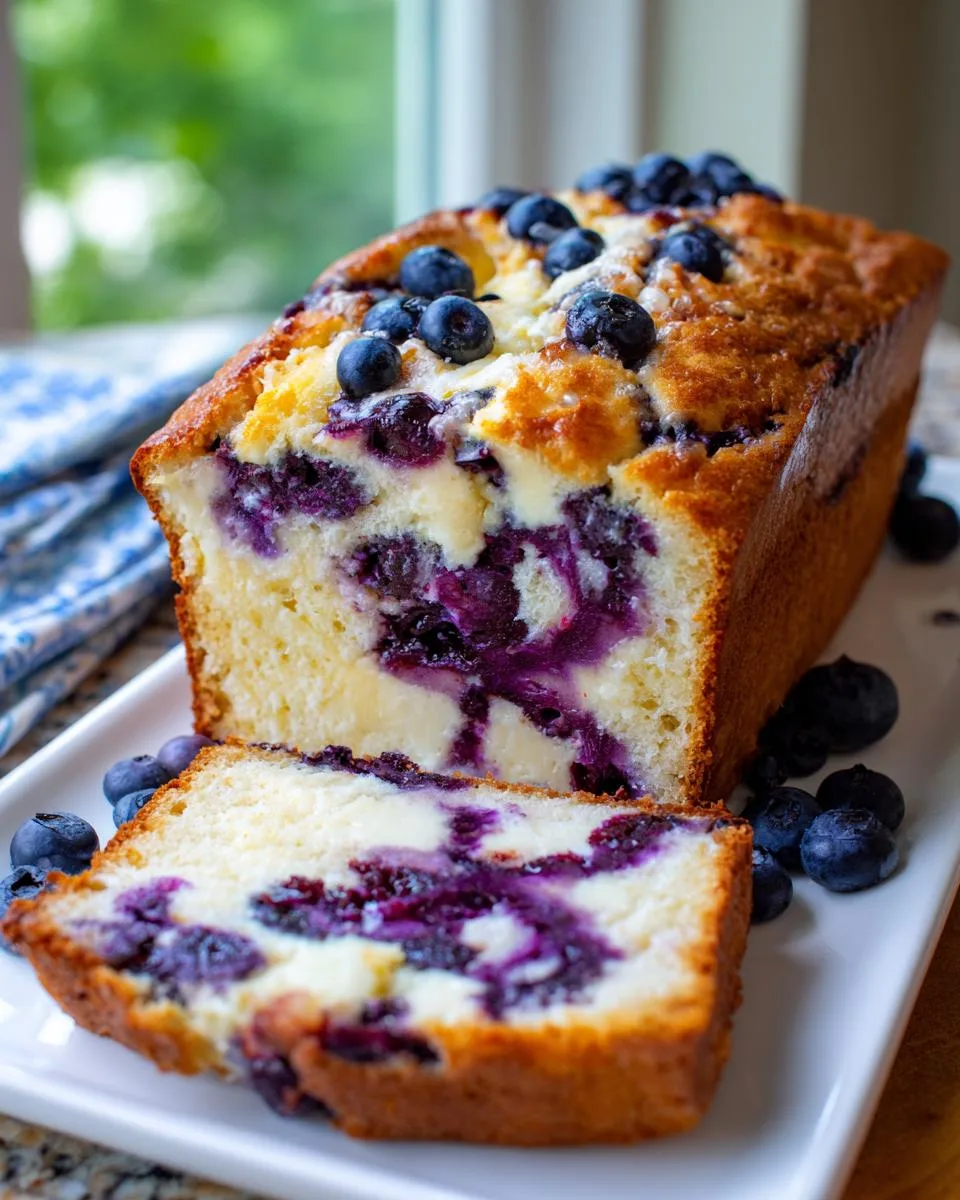 Viral Blueberry Cottage Cheese Loaf - detail 1