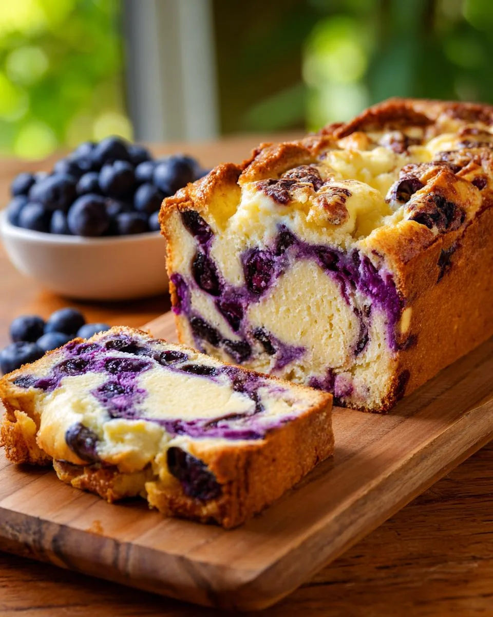 Viral Blueberry Cottage Cheese Loaf - detail 3
