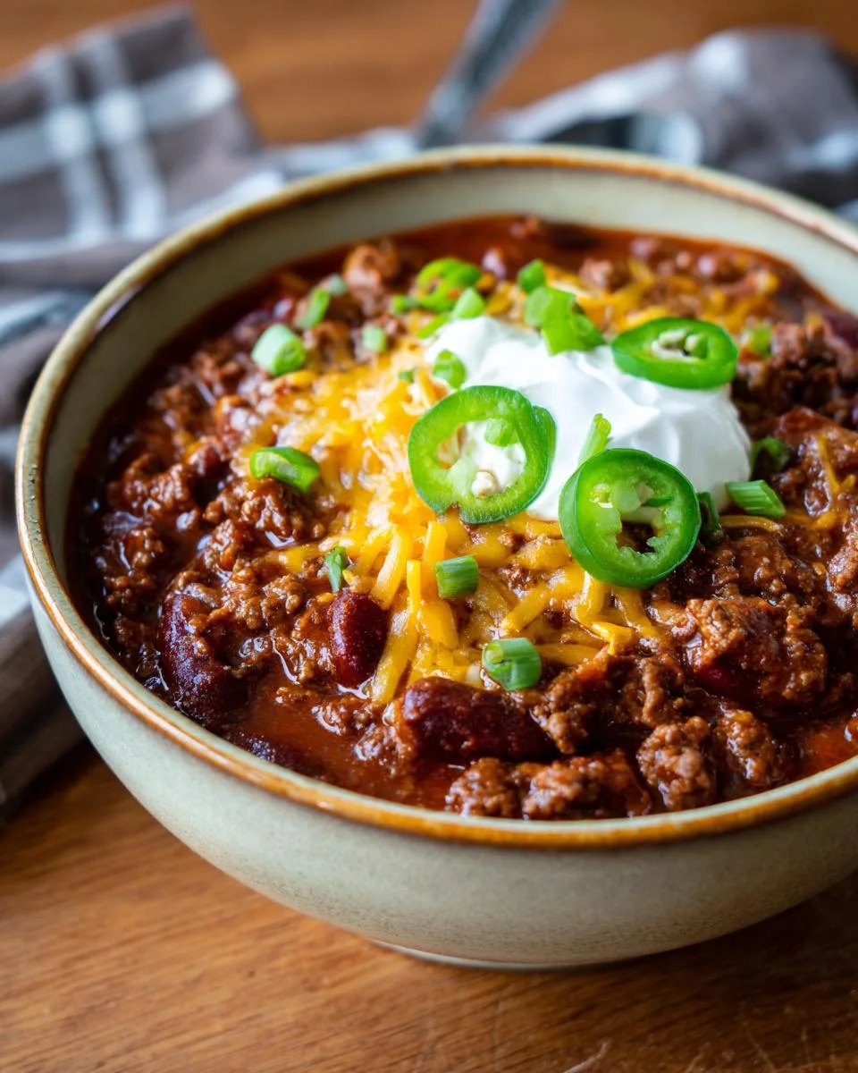 all-american beef chili recipe - detail 1