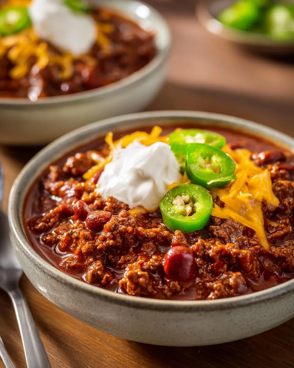all-american beef chili recipe - detail 2