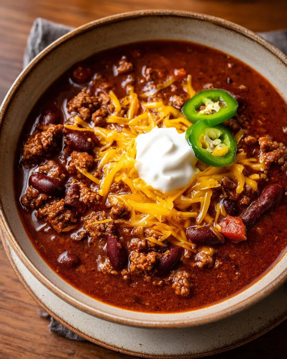 all-american beef chili recipe - detail 4