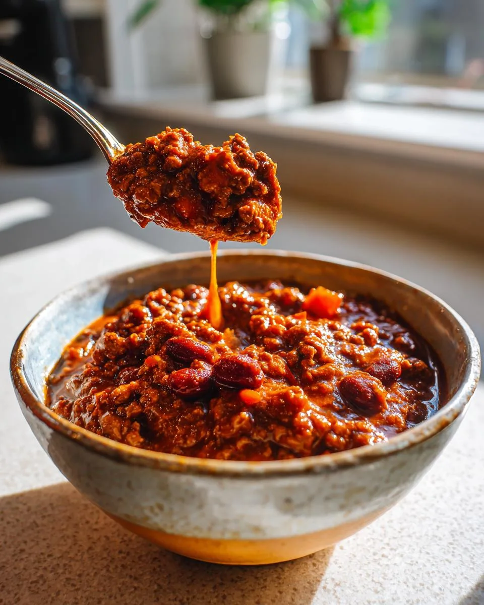 chili recipe with molasses - detail 2