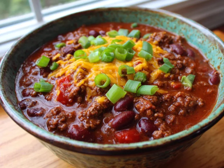 chili with beans recipe