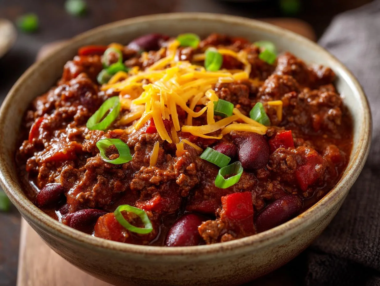 Hearty Homemade Beef Chili Recipe for Cozy Nights