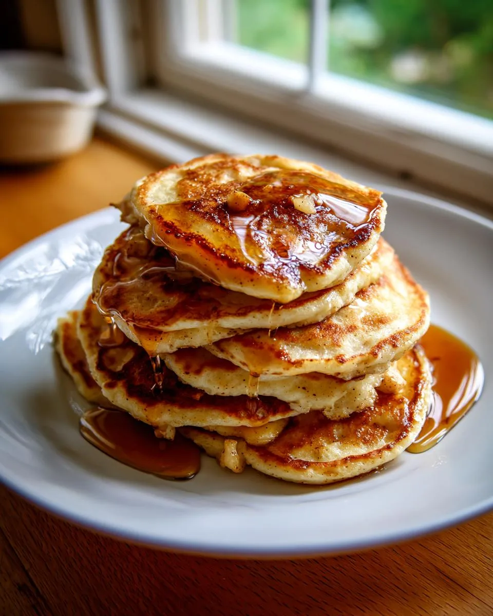 Apple Pie Cottage Cheese Pancakes - detail 2