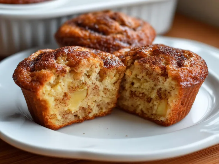 Banana Cinnamon Greek Yogurt Muffins