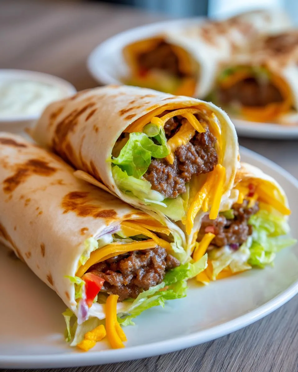 Big Mac Wraps Recipe - detail 1