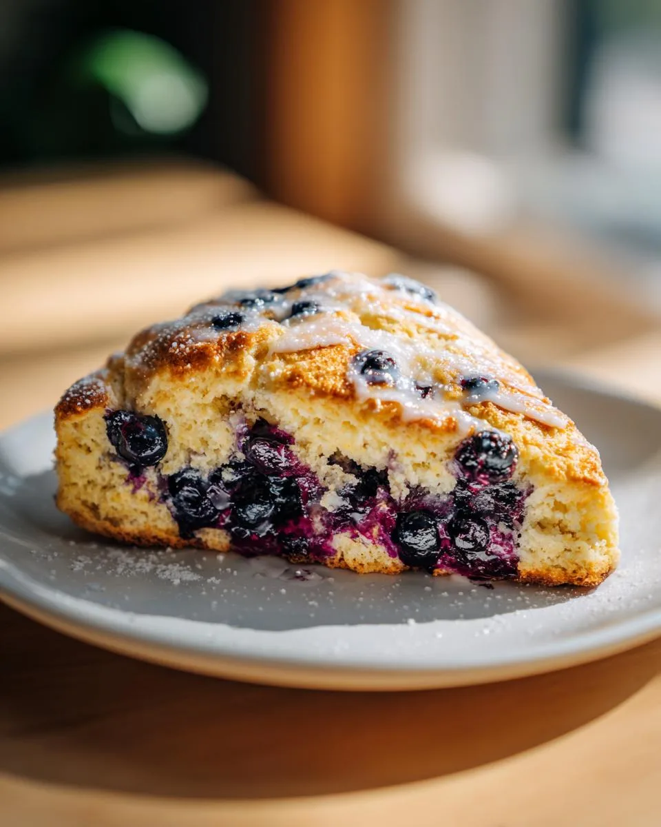 Blueberry Greek Yogurt Scones - detail 1