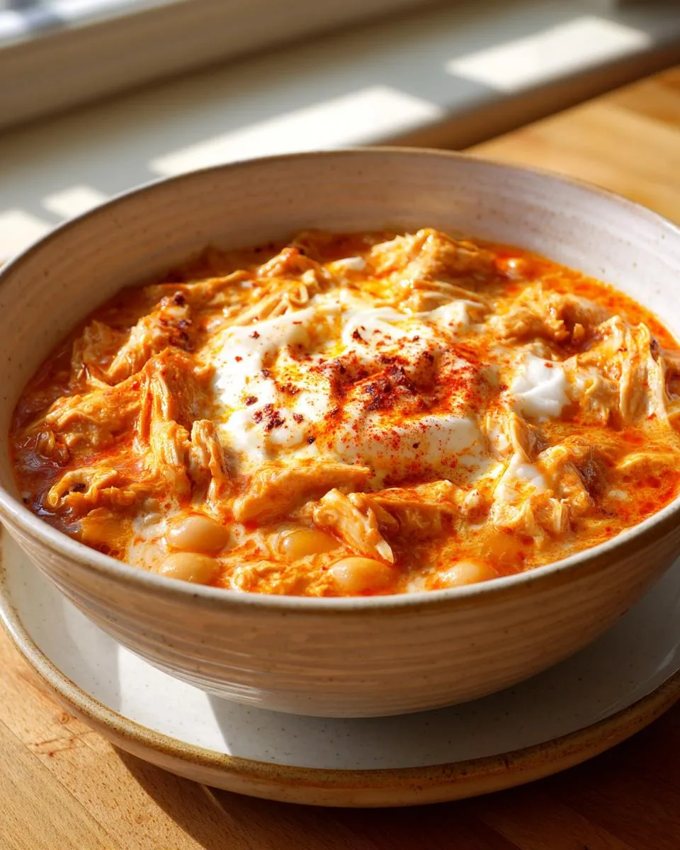 Buffalo White Chicken Chili - detail 2