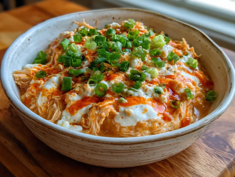 Buffalo White Chicken Chili