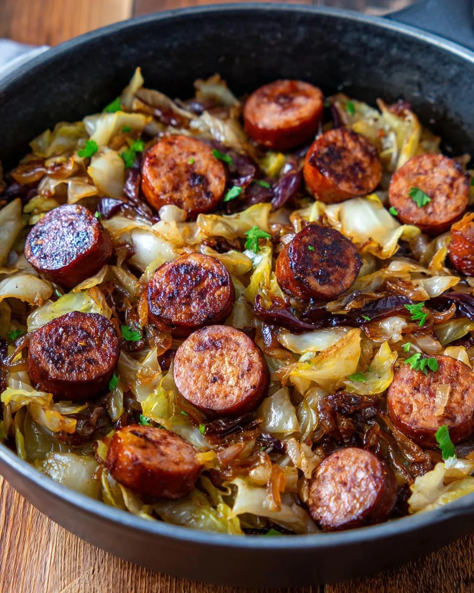 Cabbage And Sausage Recipe - detail 1