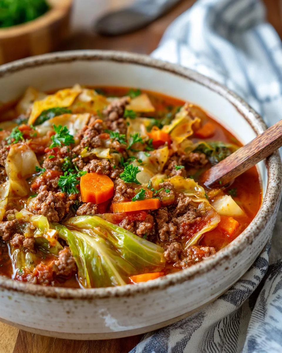 Cabbage Roll Soup - detail 1