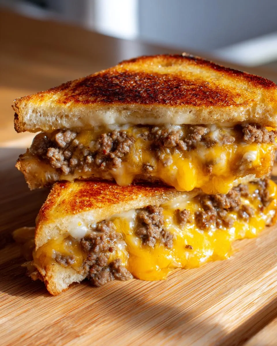 Cheesy Ground Beef Melt - detail 1