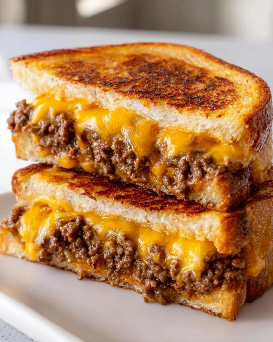 Cheesy Ground Beef Melt - detail 2