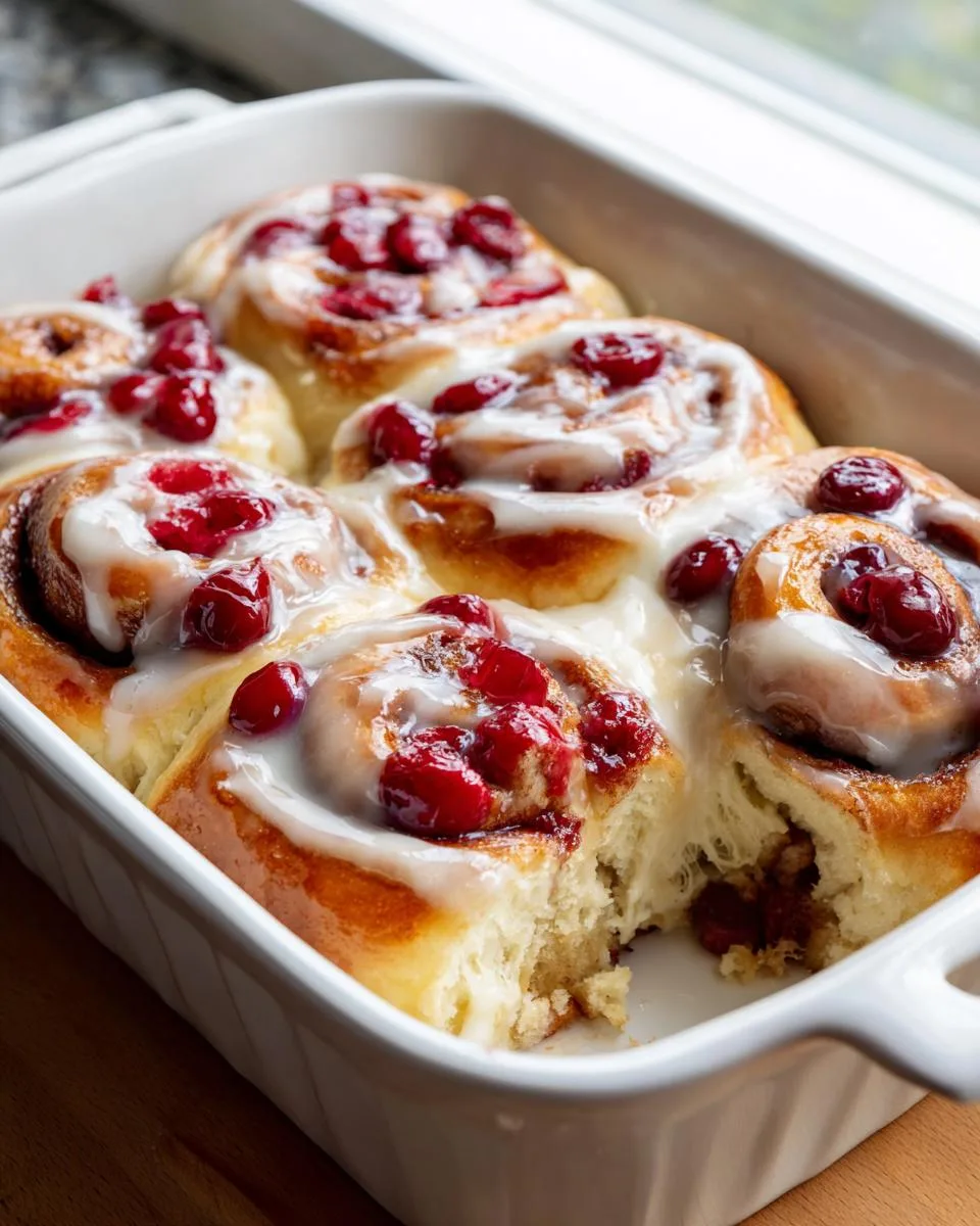Cherry Cinnamon Rolls Recipe - detail 2