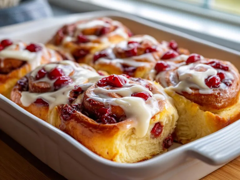 Cherry Cinnamon Rolls Recipe