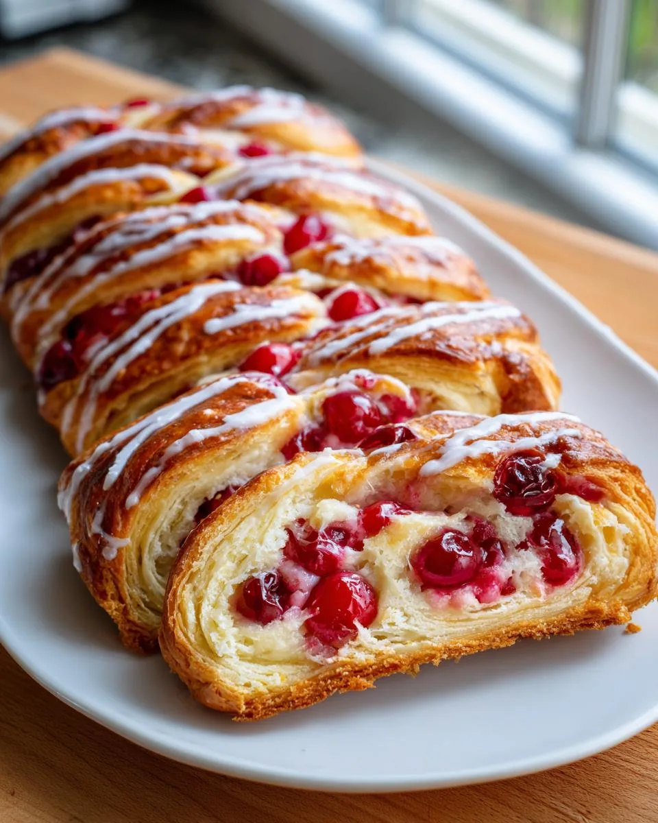 Cherry Cream Cheese Danish - detail 1