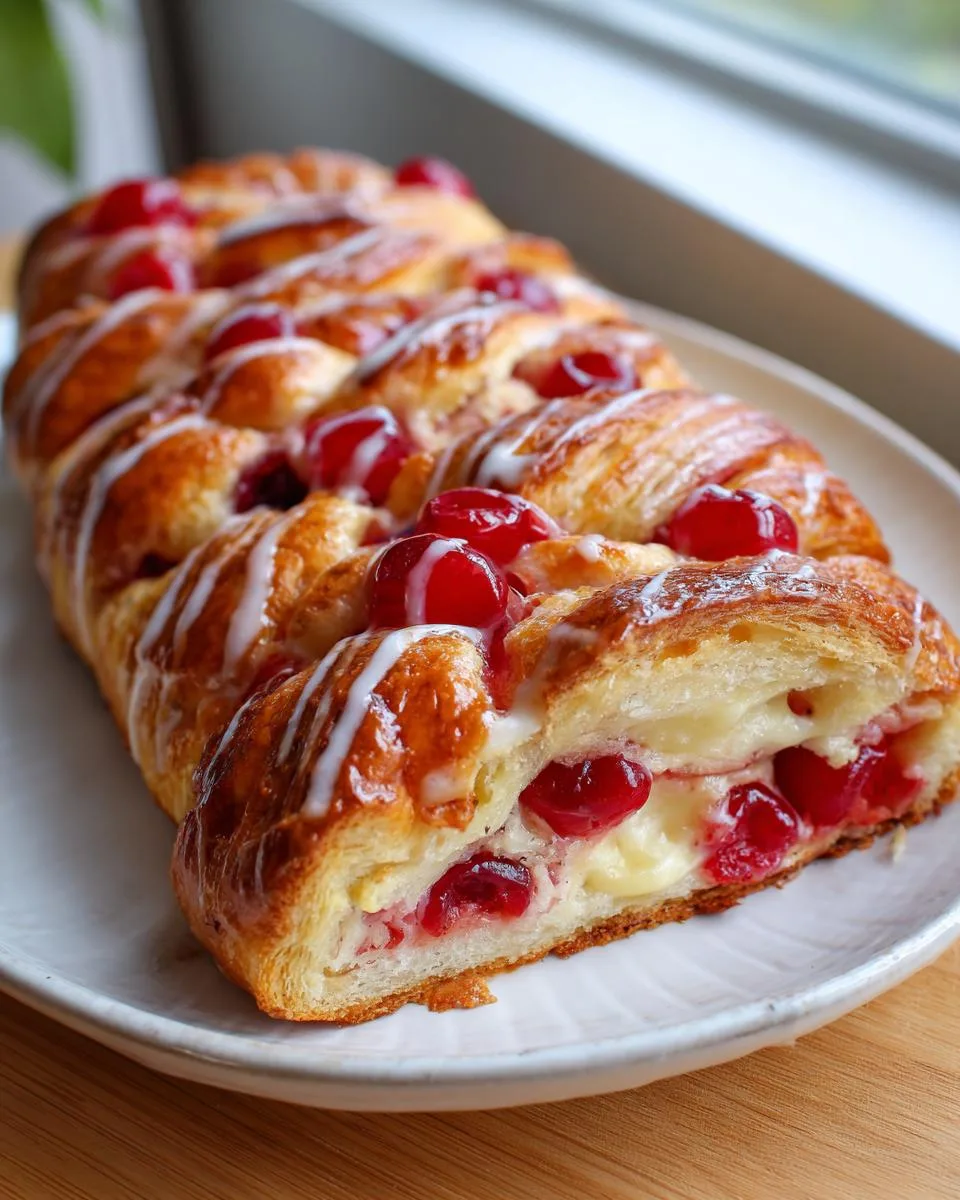 Cherry Cream Cheese Danish - detail 3