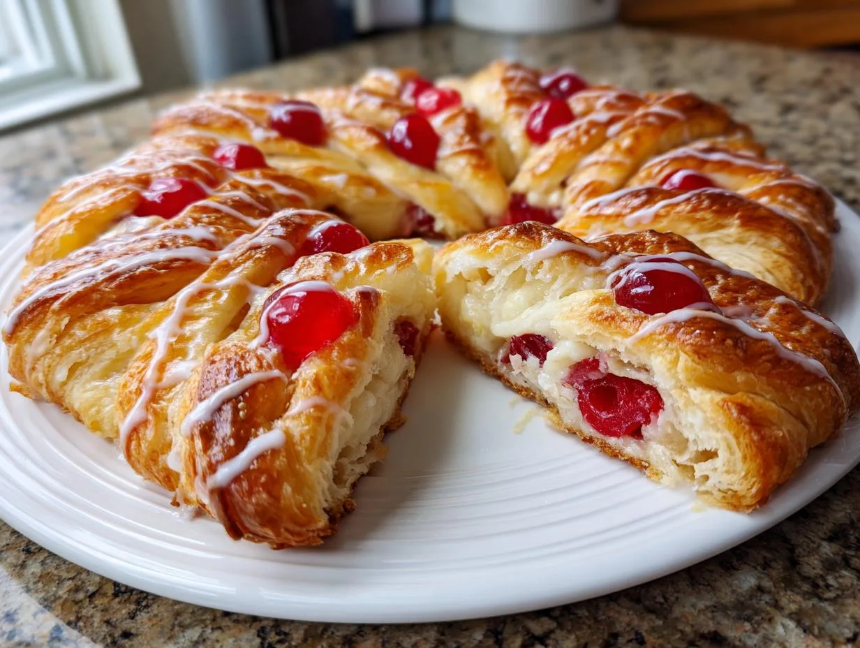 Irresistible Cherry Cream Cheese Danish Recipe You Can’t Resist