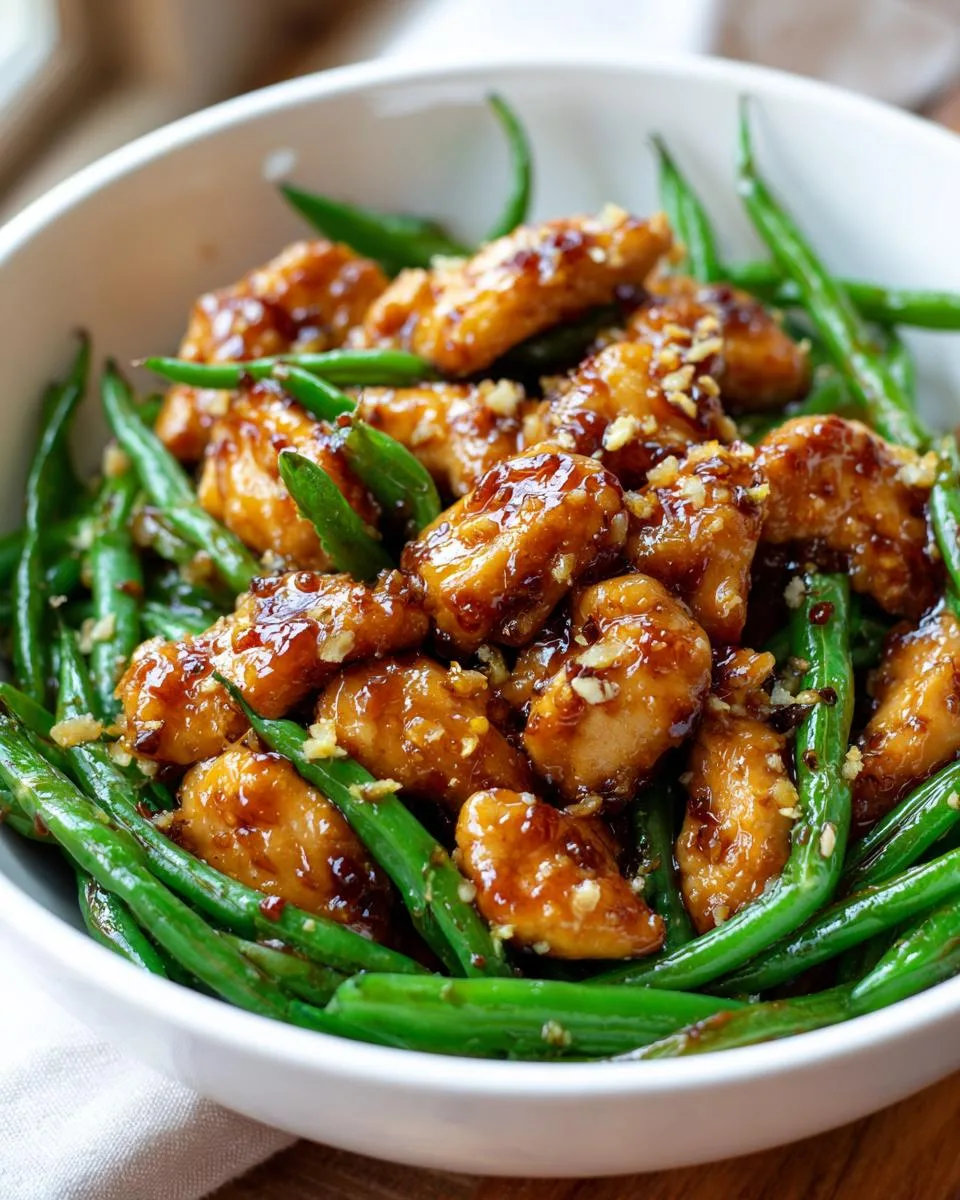 Chicken Breast and Green Beans - detail 1