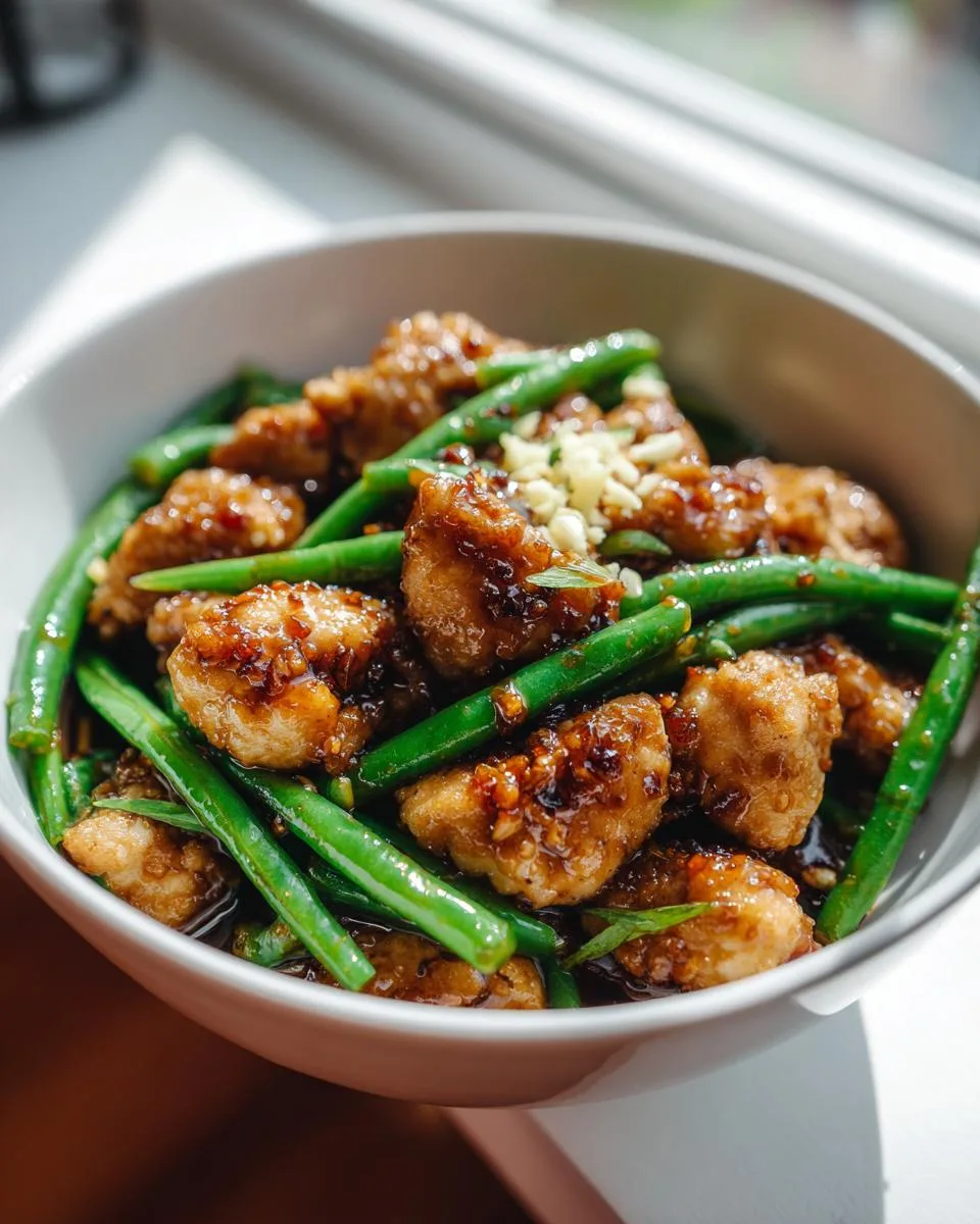Chicken Breast and Green Beans - detail 2