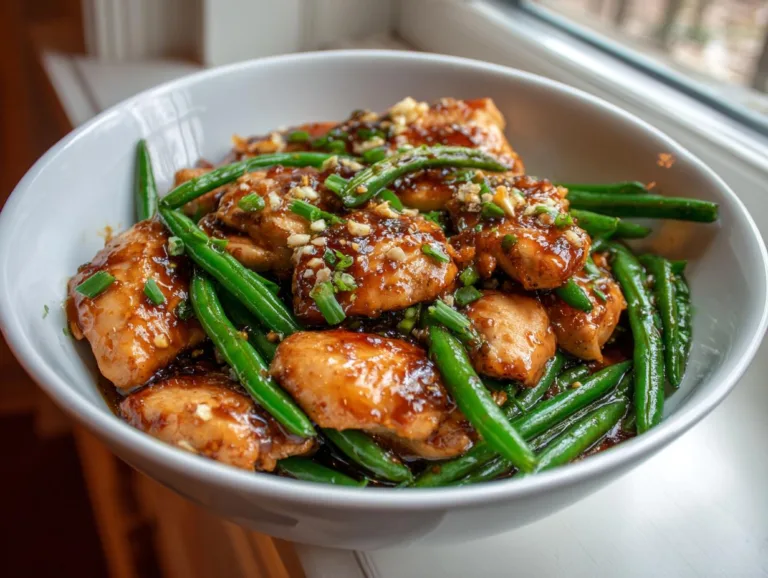 Chicken Breast and Green Beans