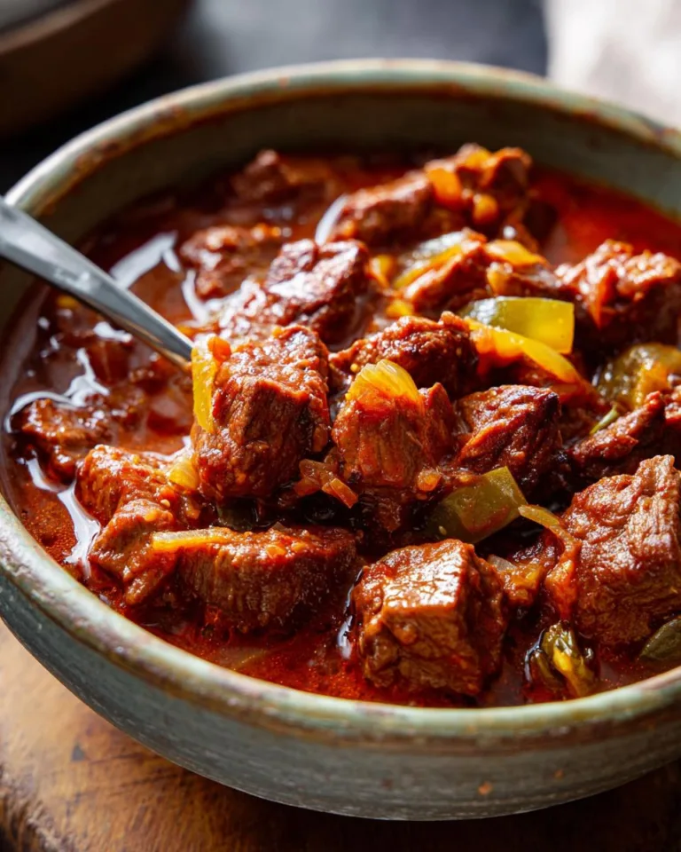 Chunky Steakhouse Beef Chili