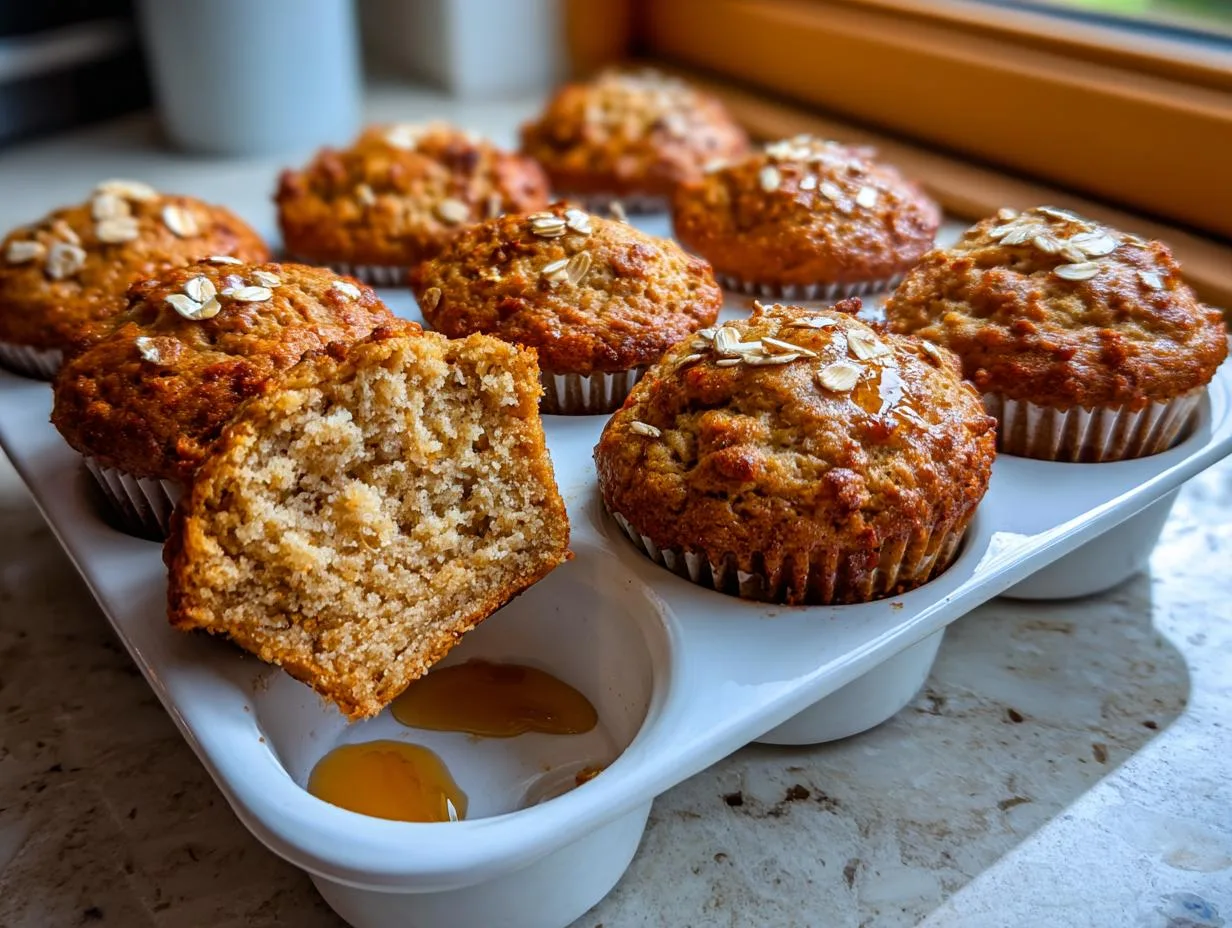 Irresistible Cinnamon Banana Oat Muffins Ready in 30 Minutes