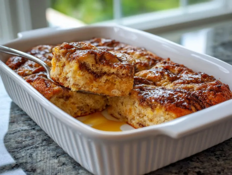 Cinnamon Vanilla Oat Swirl Bake