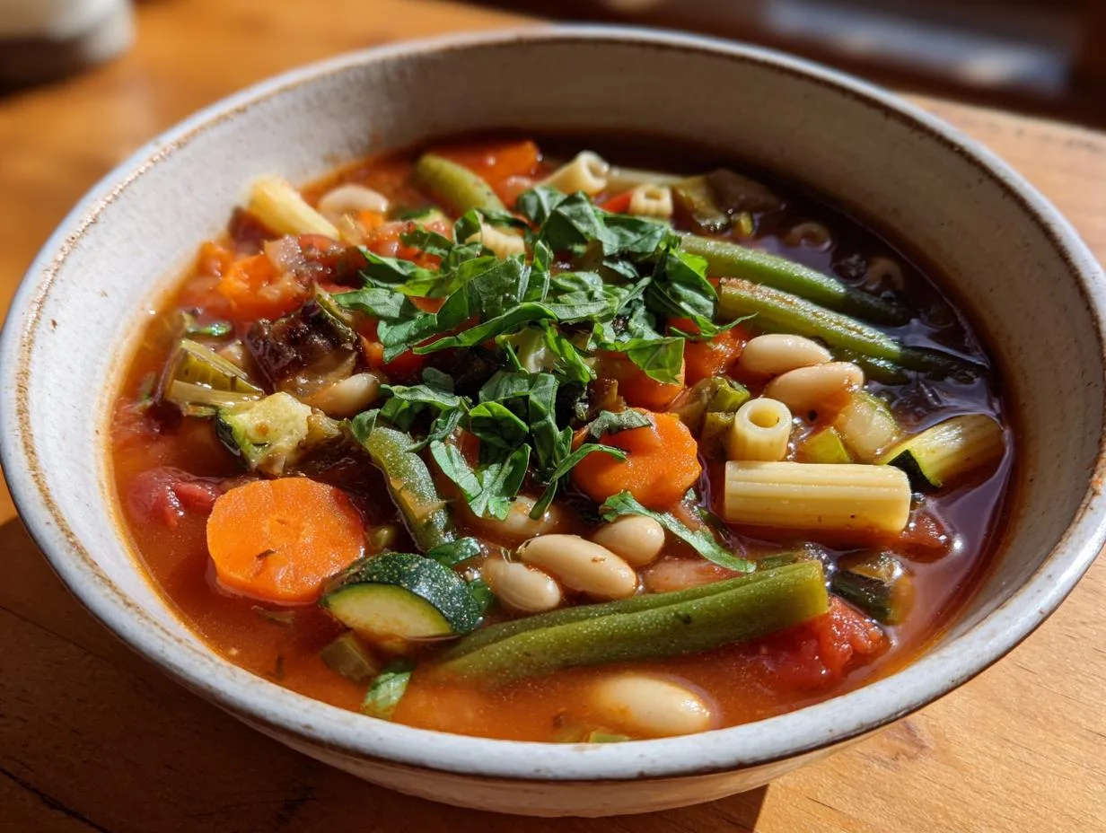 Hearty Classic Minestrone Soup Recipe for Cozy Nights
