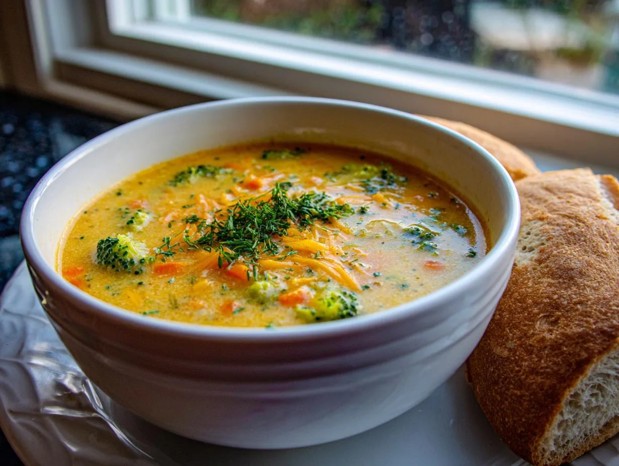 35-Minute Copycat Panera Broccoli Cheddar Soup Recipe
